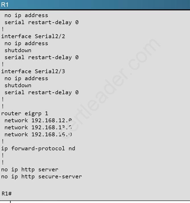 200-101 dumps exhibit