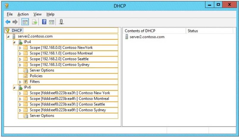70-411 dumps exhibit