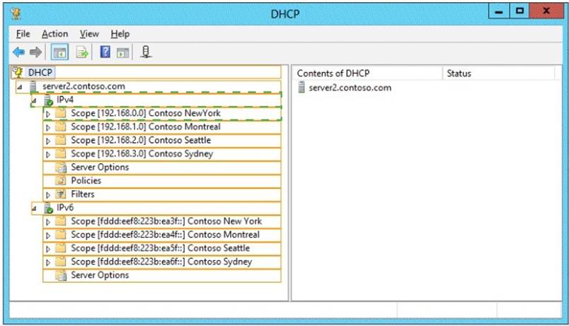 70-411 dumps exhibit