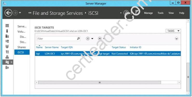 70-412 dumps exhibit