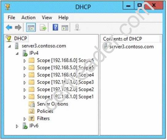 70-412 dumps exhibit
