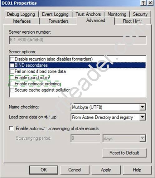 70-412 dumps exhibit