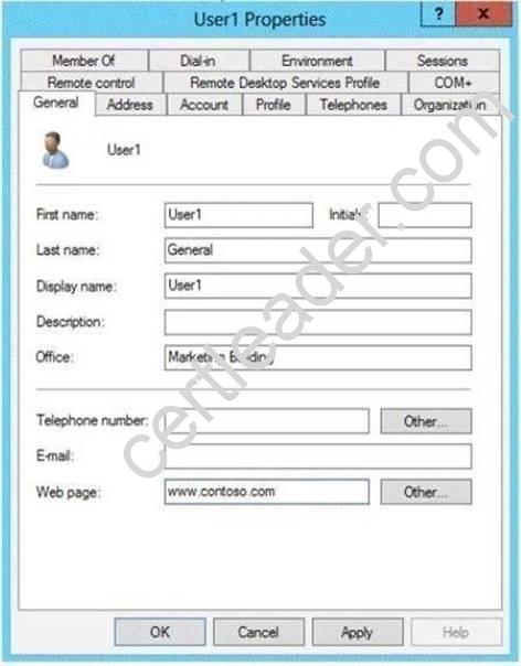 70-412 dumps exhibit