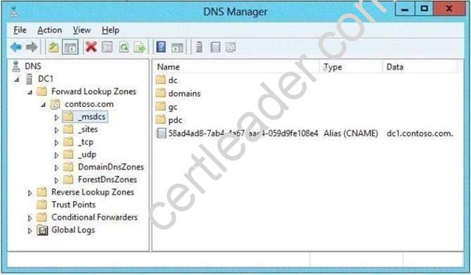 70-412 dumps exhibit