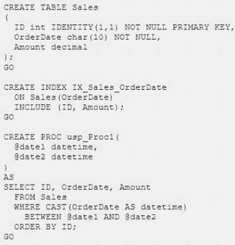 70-464 dumps exhibit