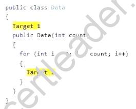 70-483 dumps exhibit