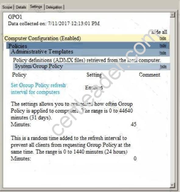 70-742 dumps exhibit
