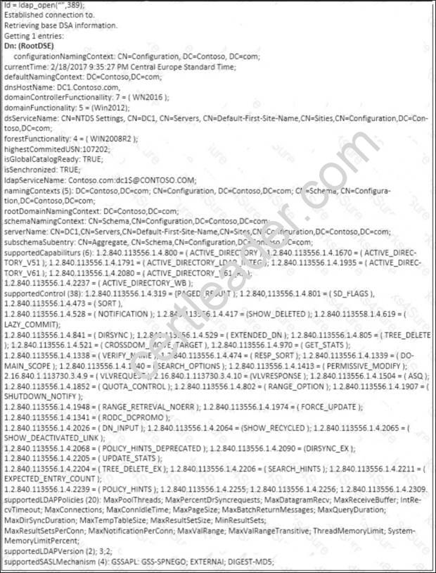 70-742 dumps exhibit