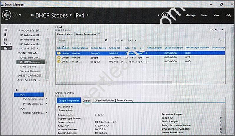 70-743 dumps exhibit