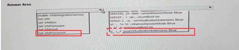 70-743 dumps exhibit