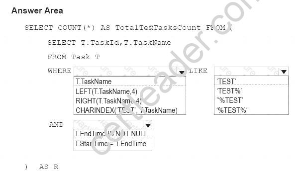 70-761 dumps exhibit
