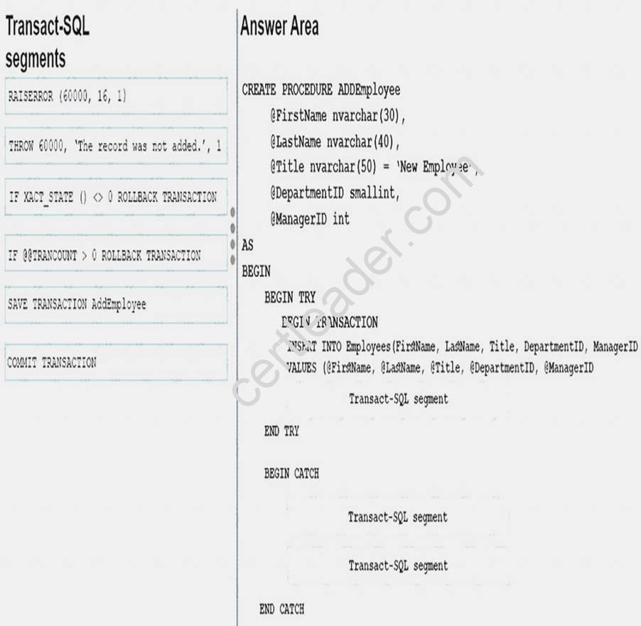 70-761 dumps exhibit