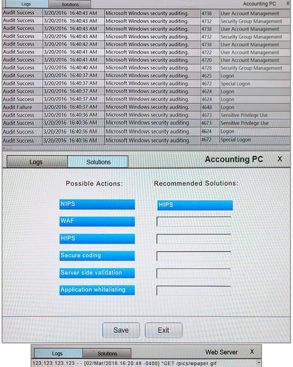 CS0-001 dumps exhibit