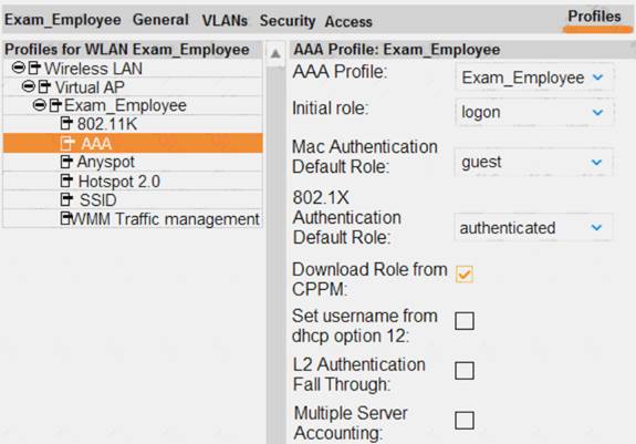 HPE6-A42 dumps exhibit