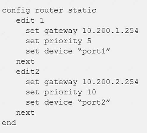 NSE7_EFW-6.2 dumps exhibit