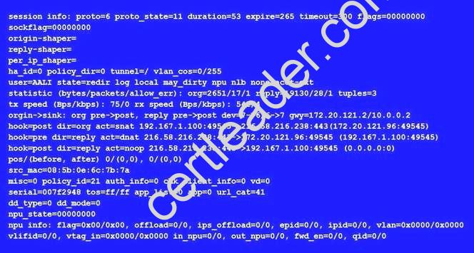 NSE7_EFW dumps exhibit