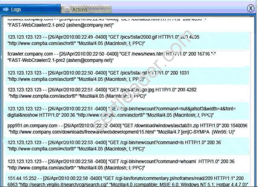 SY0-501 dumps exhibit