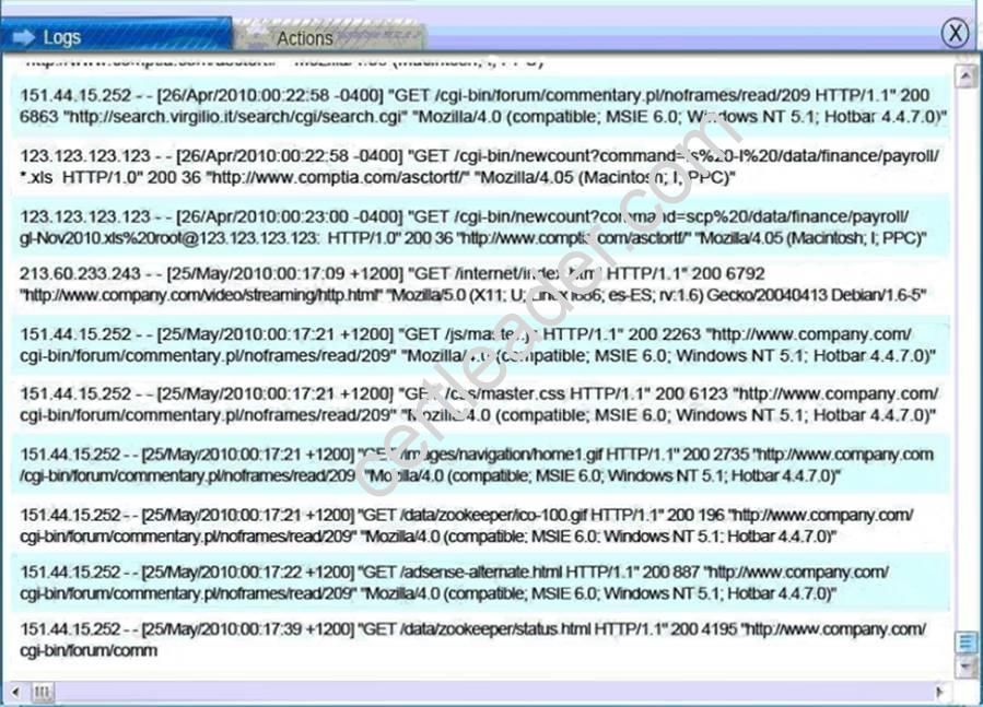 SY0-501 dumps exhibit